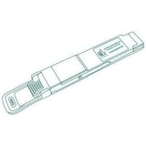 400G QSFP-DD SR8 optical transceiver line drawing — TenFourOptics