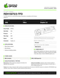 RDH10275/3-TFO datasheet