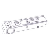 1G SFP BX optical transceiver line drawing — TenFourOptics