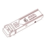 1G SFP EX optical transceiver line drawing — TenFourOptics
