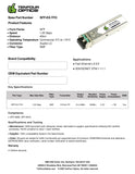 SFP-EX-ZTE-TFO ZTE Compatible SFP EX Transceiver