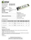 3HE05037BB Nokia Compatible 10G SFP BiDi 10km SMF Transceiver