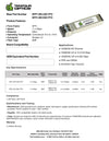 Cisco SFP-10G-BX-D-20KM Compatible 10G SFP+ BX-D20 Tx: 1330nm / Rx: 1270nm 20km DOM Transceiver Module