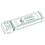 10G SFP+ BX optical transceiver line drawing — TenFourOptics