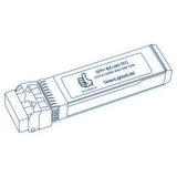 10G SFP+ BX optical transceiver line drawing — TenFourOptics