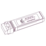 10G SFP+ BX optical transceiver line drawing — TenFourOptics