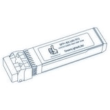 10G SFP+ BX optical transceiver line drawing — TenFourOptics