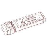 10G SFP+ BX optical transceiver line drawing — TenFourOptics