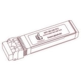 10G SFP+ BX optical transceiver line drawing — TenFourOptics