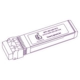 10G SFP+ BX optical transceiver line drawing — TenFourOptics