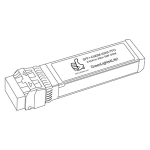 MRV SFP-10GCWER-59 Compatible 10G SFP+ CWDM 1590nm  40km Transceiver Module