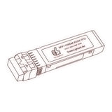 10G SFP+ CWDM optical transceiver line drawing — TenFourOptics