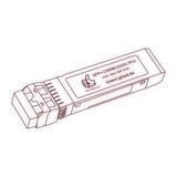 10G SFP+ CWDM optical transceiver line drawing — TenFourOptics