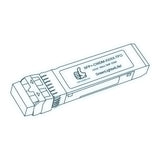 10G SFP+ CWDM optical transceiver line drawing — TenFourOptics
