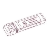 10G SFP+ CWDM optical transceiver line drawing — TenFourOptics