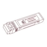 10G SFP+ CWDM optical transceiver line drawing — TenFourOptics