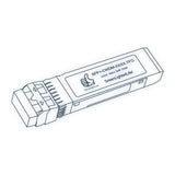 10G SFP+ CWDM optical transceiver line drawing — TenFourOptics