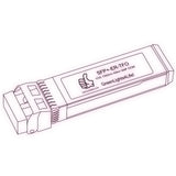 10G SFP+ ER optical transceiver line drawing — TenFourOptics