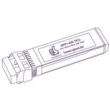 10G SFP+ ER optical transceiver line drawing — TenFourOptics
