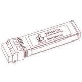 10G SFP+ ER optical transceiver line drawing — TenFourOptics