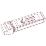 10G SFP+ ER optical transceiver line drawing — TenFourOptics