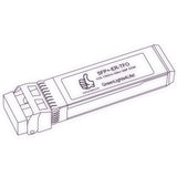 10G SFP+ ER optical transceiver line drawing — TenFourOptics