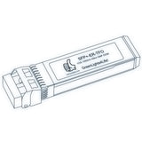 10G SFP+ ER optical transceiver line drawing — TenFourOptics