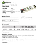 10G SFP+ ER optical transceiver datasheet — TenFourOptics