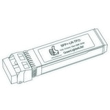 10G SFP+ LR optical transceiver line drawing — TenFourOptics