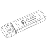 Alcatel 3HE05894AA Compatible 10G SFP+ ZR 1550nm 80km Transceiver Module