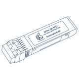10G SFP+ ZR optical transceiver line drawing — TenFourOptics