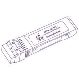 10G SFP+ ZR optical transceiver line drawing — TenFourOptics