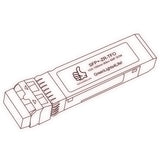 10G SFP+ ZR optical transceiver line drawing — TenFourOptics