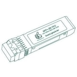 10G SFP+ ZR optical transceiver line drawing — TenFourOptics
