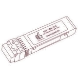 10G SFP+ ZR optical transceiver line drawing — TenFourOptics