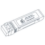 10G SFP+ ZR optical transceiver line drawing — TenFourOptics