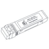 10G SFP+ ZR optical transceiver line drawing — TenFourOptics
