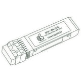10G SFP+ ZR optical transceiver line drawing — TenFourOptics
