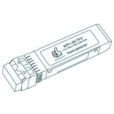 10G SFP+ ZR optical transceiver line drawing — TenFourOptics