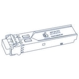 1G SFP SX optical transceiver line drawing — TenFourOptics