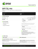 SFP-T-AL-TFO datasheet