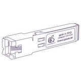 1G SFP T optical transceiver line drawing — TenFourOptics