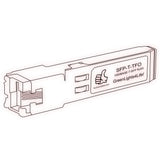 1G SFP T optical transceiver line drawing — TenFourOptics