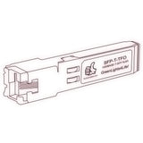 1G SFP T optical transceiver line drawing — TenFourOptics