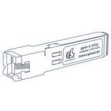1G SFP T optical transceiver line drawing — TenFourOptics