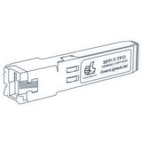 1G SFP T optical transceiver line drawing — TenFourOptics