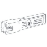 1G SFP T optical transceiver line drawing — TenFourOptics
