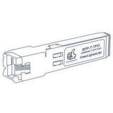 1G SFP T optical transceiver line drawing — TenFourOptics