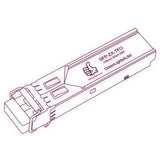 1G SFP ZX optical transceiver line drawing — TenFourOptics