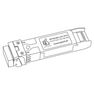 Cisco SFP-25G-BXD10 Compatible 25G SFP28 BX-D Tx: 1330nm / Rx: 1270nm 10km Transceiver Module